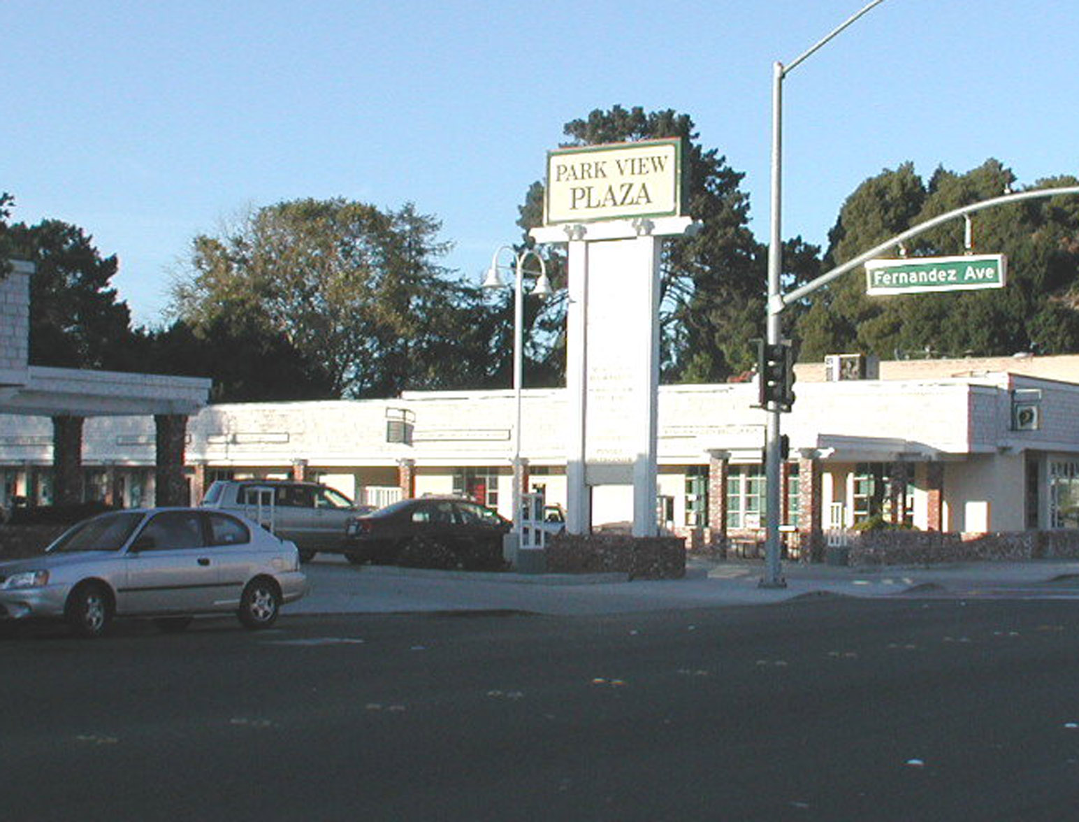 Turn Left into the Park View Plaza